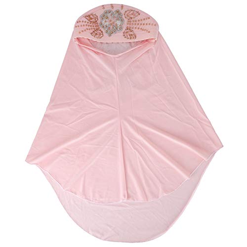 Hztyyier Pañuelo musulmán Elegante y Modesto Sombrero de Cuentas de Seda de Hielo Sombrero Decoración de la Cabeza Suministros religiosos(#8)