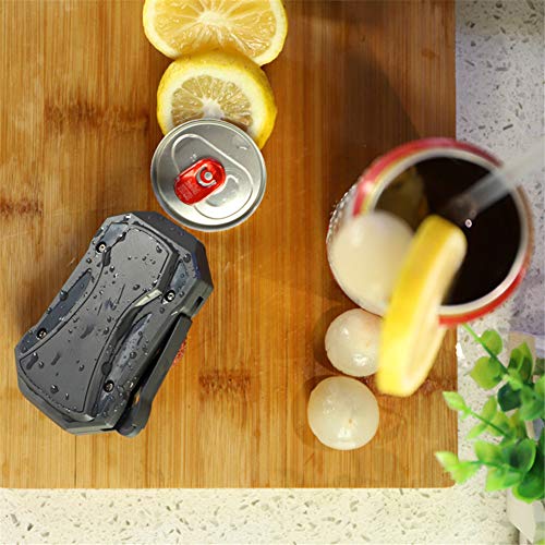 IAMXXYO IR Swing, Seguridad Barra De Herramientas Abrelatas Fácil Abrelatas Manual Sin Bordes Afilados Dejar, para Acampar Partido De La Barra Principal Cocina Sacacorchos Herramientas (2PC)