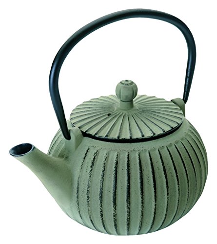 IBILI 622805 Oriental – Nepal Tetera con Filtro Hierro Fundido Gris Claro 18 x 18 x 10 cm 2 Piezas, 2,5 L
