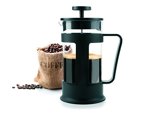 IBILI 623703 cafetierà embolo 350 ml, plástico, Negro, 11 x 8 x 17 cm