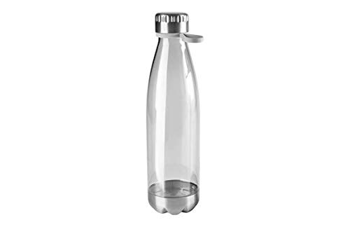 IBILI 720607 - Botella acua, Cristal, Transparente, 8 x 8 x 27 cm