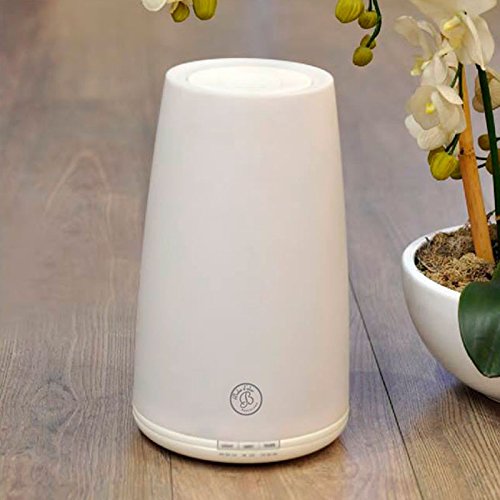 ICARUS Humidificador Ultrasónico con Lampara LED Difusor Aromaterapia y Fragancias. Incluye Control Remoto y Filtro Antibacteriano
