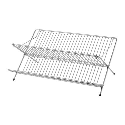 Ikea KVOT escurreplatos, galvanizado