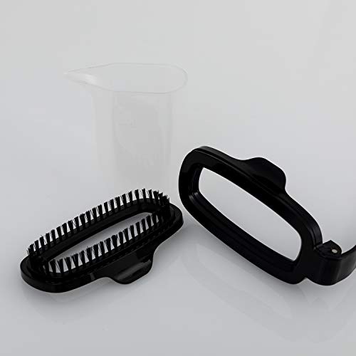 IKOHS STEHAND - Plancha de Vapor Vertical, Plancha para Ropa, 1500 W, Plancha de Vapor Vertical y Planchado Horizontal, Portátil, 250 ml, Desinfecta, Eliminación de Arrugas (Negro)