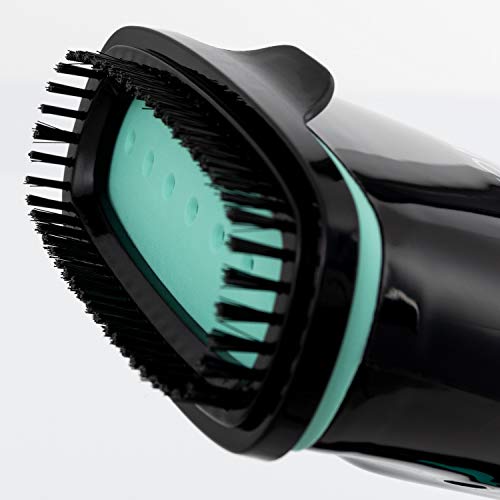 IKOHS STEHAND - Plancha de Vapor Vertical, Plancha para Ropa, 1500 W, Plancha de Vapor Vertical y Planchado Horizontal, Portátil, 250 ml, Desinfecta, Eliminación de Arrugas (Negro)
