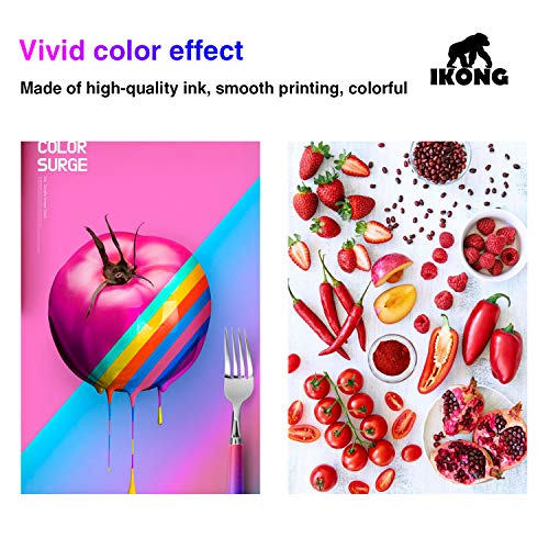 IKONG 551XL Compatible CLI-551 Cartuchos de tinta, 9 Paquete, Trabajar con PIXMA ip7250 MG5650 IX6850 MX725 MG5550 MX925 ip8750 MG5450 MG6450 MG7150 MG6350 Impresora
