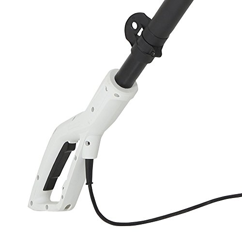 IKRA 78001850 podadora de Altura Sierra telescópica eléctrica IEAS750, 185mm, Alcance 4m, 750 W, 230 V, Rojo, Blanco, Gris Y Negro