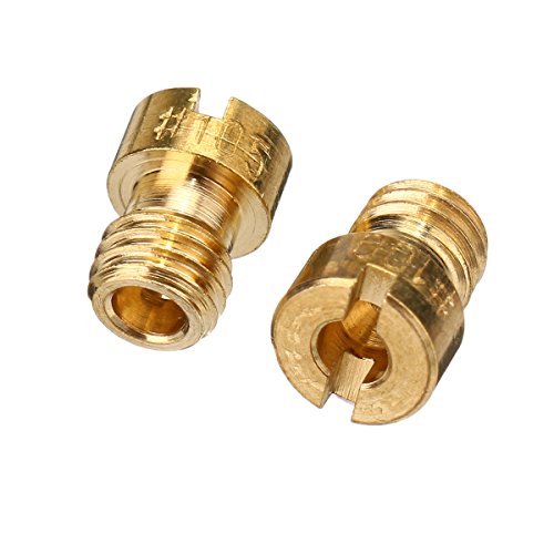 ILS – 10 pieces carbure Tor MAIN with Set Slow/Pilot Jet Kit for Motors PWK Oko c850-cvk 150 cc 125 cc GY6