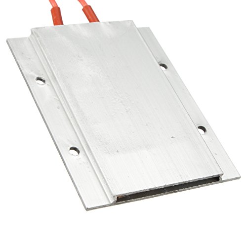 Ils - 200W AC/DC 220V 77 x 62 x 6 mm PTC Termostato de Aluminio de Calefacción de Cerámica Calentador Incubadora Deshumidificación