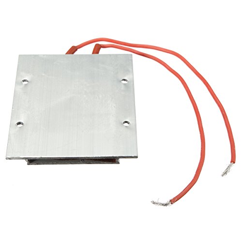Ils - 200W AC/DC 220V 77 x 62 x 6 mm PTC Termostato de Aluminio de Calefacción de Cerámica Calentador Incubadora Deshumidificación