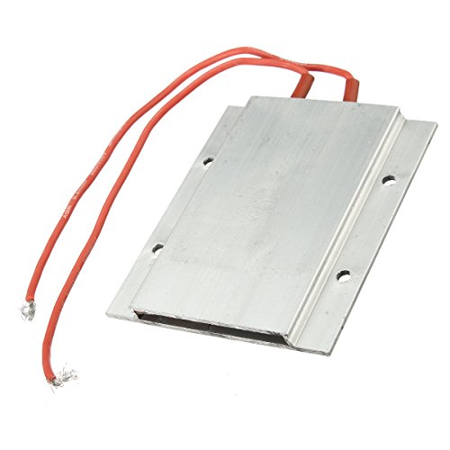 Ils - 200W AC/DC 220V 77 x 62 x 6 mm PTC Termostato de Aluminio de Calefacción de Cerámica Calentador Incubadora Deshumidificación