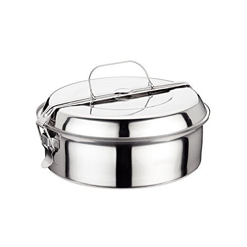 Ilsa Fiambrera INOX, 18 cm, Plateado