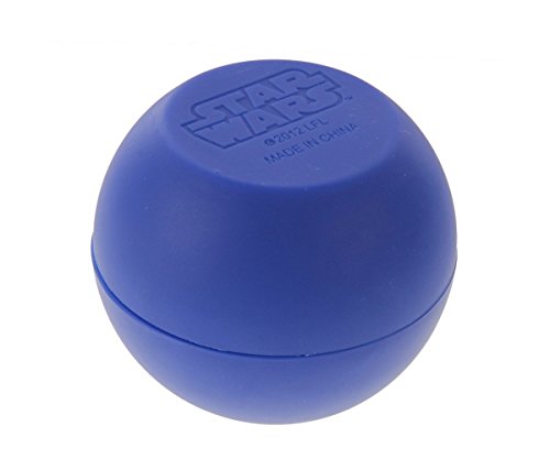 IMBS 3d Star Wars estrella de la muerte esfera bandeja Molde de silicona, hacer bola redonda, cubitos de hielo, gelatina bolas, bolas de Chocolate, bombas de baño en azul
