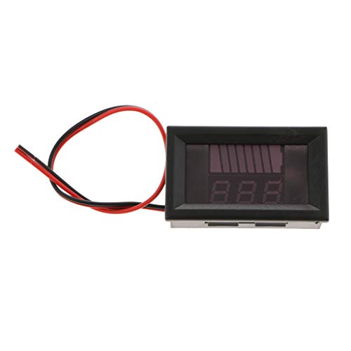 Indicador de capacidad Baterías Digitales Precisión Voltaje de Plástico - 5-15ma azul 12v-60v