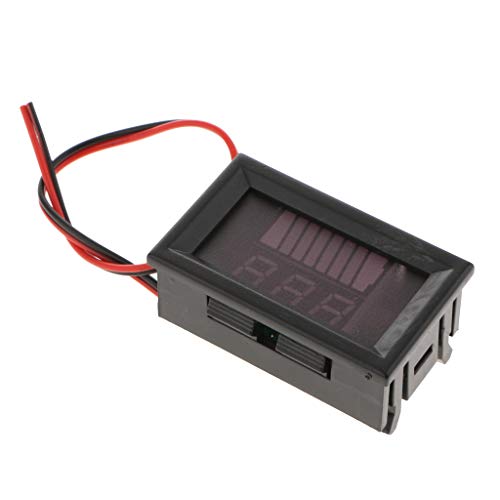 Indicador de capacidad Baterías Digitales Precisión Voltaje de Plástico - 5-15ma azul 12v-60v