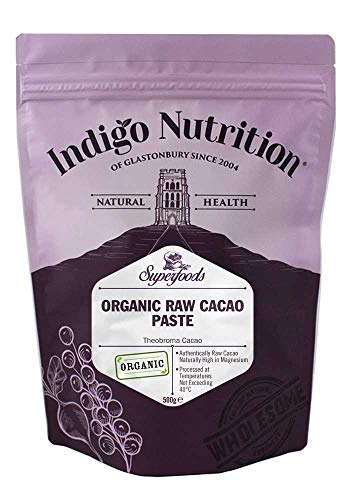 Indigo Herbs Pasta de Cacao Orgánico Crudo 500g