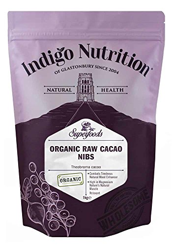 Indigo Herbs Puntas de Cacao Crudo Orgánico (Nibs) 1kg