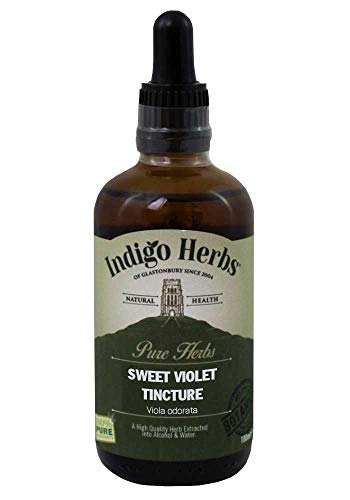 Indigo Herbs Tintura de Hierbas de Violeta Dulces 100ml