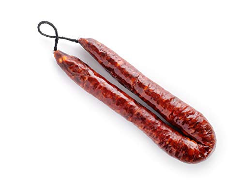 Industrias Cárnicas Santa Elena - Chorizo de Ciervo elaborado en Teruel - Certificado Calidad Rural - Receta Artesanal - 220g