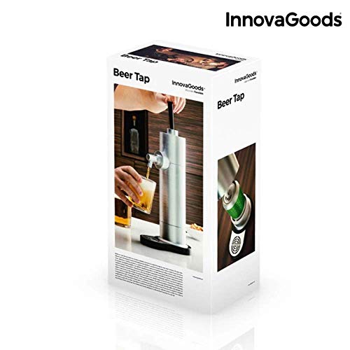 InnovaGoods Grifo de Cerveza, Gris, 18.5x12x41 cm