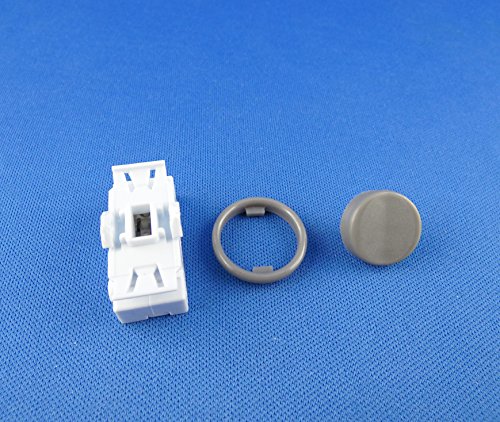 Interruptor basculante para lámpara empotrable Interruptor Basculante 6 A 250 V ~ paßt como Interruptor de repuesto para la IKEA – Fregadero de cocina Leuchten