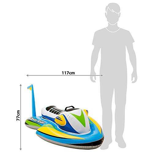 Intex 57520NP - Moto acuática hinchable para niños 117 x 77 cm