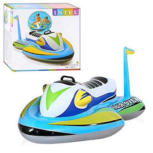 Intex 57520NP - Moto acuática hinchable para niños 117 x 77 cm