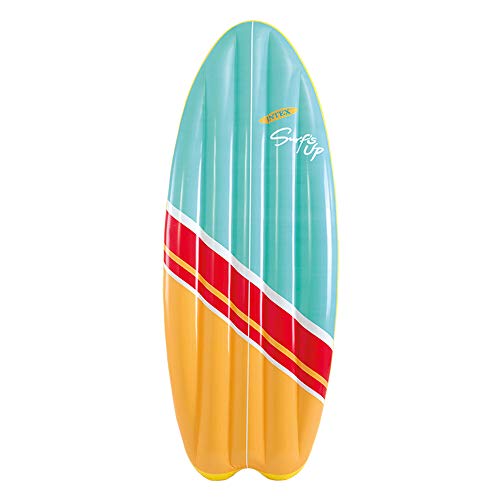 Intex 58152EU Tabla de surf hinchable Fibertech, 178 x 69 cm, colores surtidos
