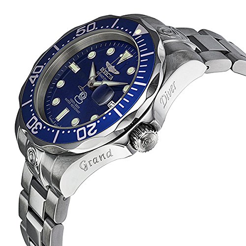 Invicta Reloj analógico para Unisex Adulto de Automático con Correa en Acero Inoxidable 3045