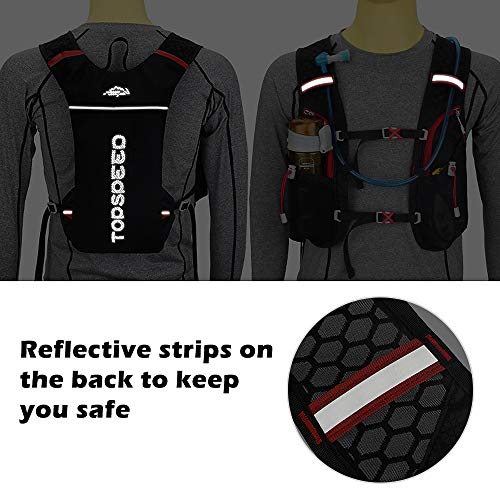 Irfora Mochila de Hidratación de 5 litros, Mochila de Carreras Liviana, de Gran Capacidad para Correr, Montañismo, Suministros