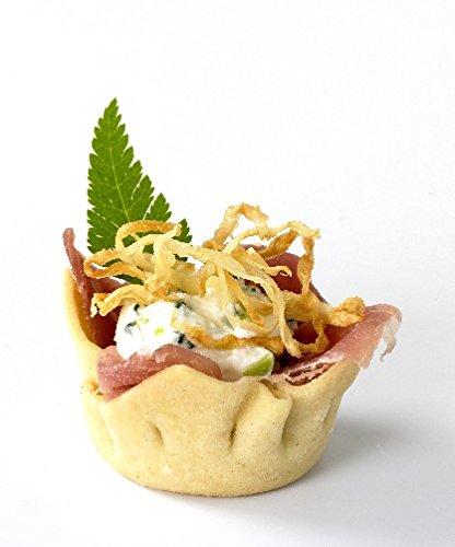 Iris High Mini Crispy Flower-cups 4 cm Diameter 96 Portions