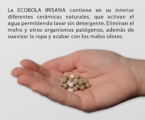 Irisana 72.IR20 - Ecobola para lavadora, color verde agua