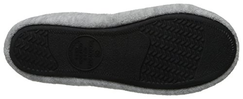 Isotoner Signature Terry Ballet Zapatilla plana con lazo de satén para mujer