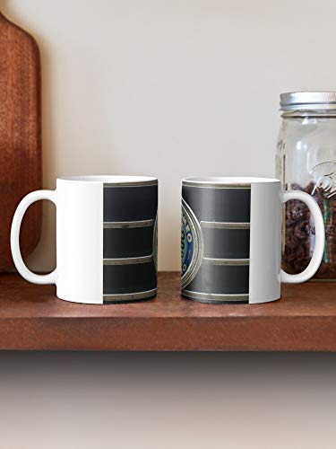 Italian Italy Giulia Milano Alfa Romeo La Mejor Taza de café de cerámica de mármol Blanco de 11 oz