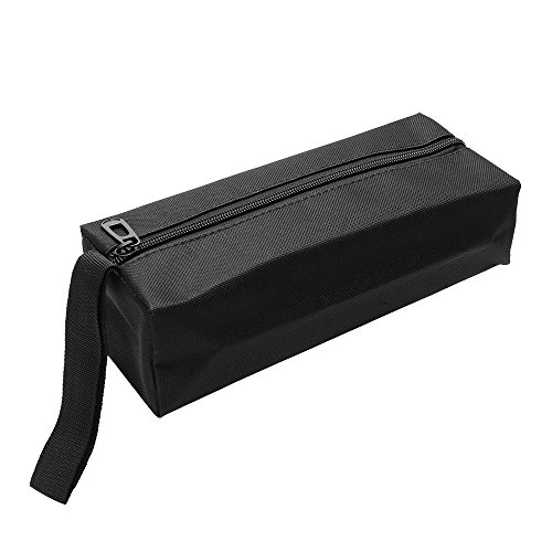 iTimo - Bolsa de herramientas para guardar herramientas, tornillos, clavos, brocas de metal, herramientas Oxford, portátil, resistente al agua, color negro