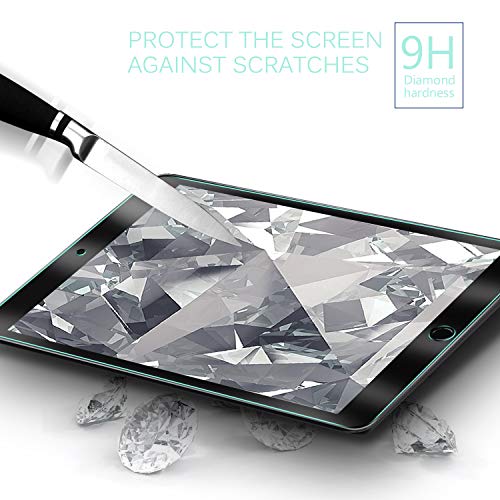 IVSO Protector de Pantalla para iPad 8/7 10.2, para iPad 10.2 2020/2019 Protector de Pantalla, Protector Pantalla para iPad 8ª Generación 2020/iPad 7ª Generación 2019 10.2 Pulgadas, 2 Pack