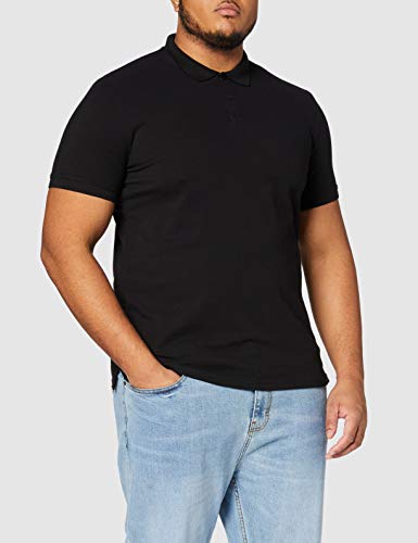 Jack & Jones Jjebasic Polo SS Noos, Negro, Large para Hombre