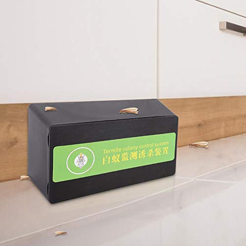 Jacksking Termite, Curador de insecticida para termitas en Interiores, Simple y Seguro de Usar, y Efectivo, Trampero de termitas con Caja de atracción de Hormigas Blancas