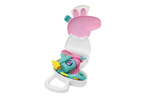 Jamara 410095 - Maletín de médico (10 Piezas, Estable y manejable, Apto para niños), diseño de Peppa Pig, Color Blanco