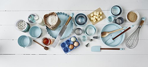 Jamie Oliver Gama jb1030 Bakeware Antiadherente Mini Molde para Tartas – Acero al Carbono, Puerto Azul, Juego de 4