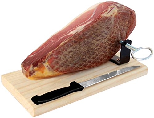 Jamón Curado Deshuesado Version Mini de 1 Kg Jamonprive - (SOPORTE JAMONERO Y CUCHILLO NO INCLUÍDOS)