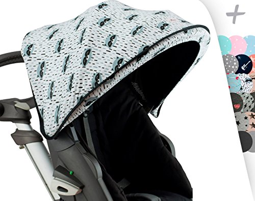 JANABEBE Cubre capota para Coche Stokke Xplori y crusi (RACCOON)