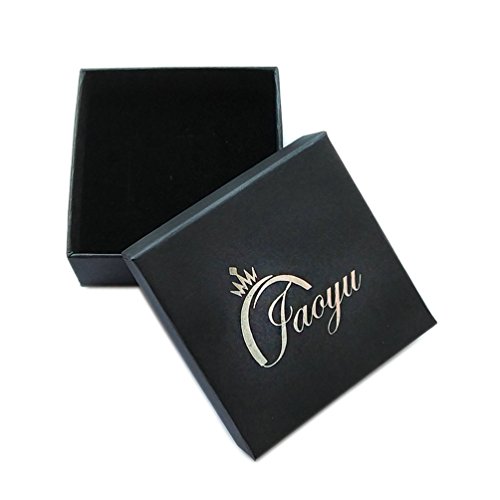 JAOYU Pulsera de cuero para mujeres Pulseras de perlas para niñas Pulsera de puño Joyería hecha a mano - Hermana, Regalos de madre - con hebilla de aleación