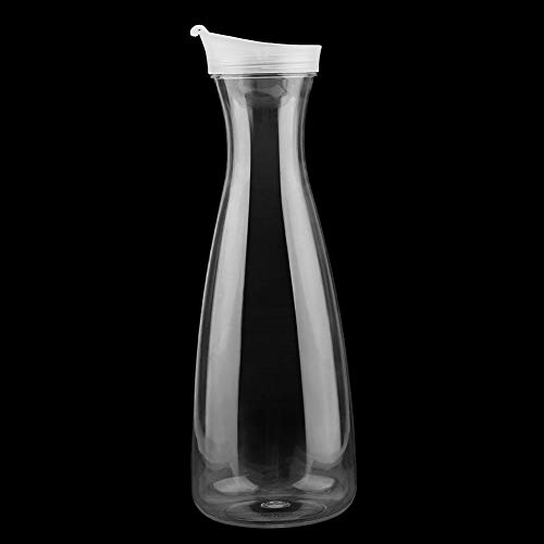 Jar Juice - 1600ml Acrílico Transparente Jugo Botella Jarra de Agua Hiel fría Jugo Jarra con Tapa para Bar Uso en el hogar