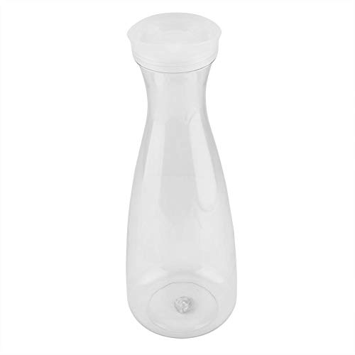 Jar Juice - 1600ml Acrílico Transparente Jugo Botella Jarra de Agua Hiel fría Jugo Jarra con Tapa para Bar Uso en el hogar