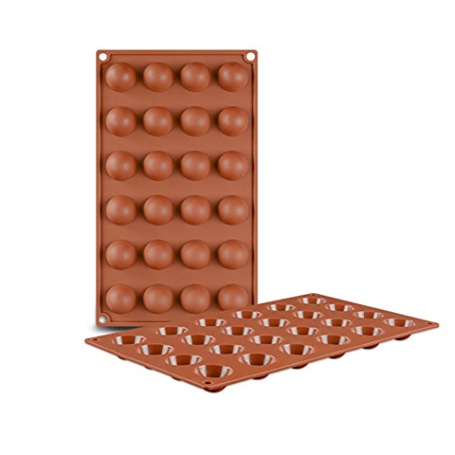 JasCherry Moldes de Silicona para Tartas, Chocolate, Caramelo, Jalea y Hielo #2