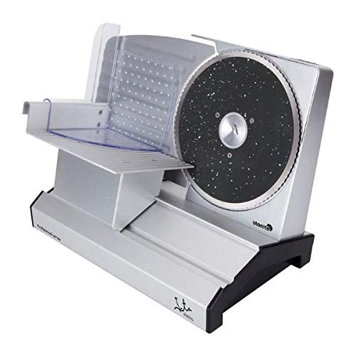 Jata CF1055 Cortafiambres Metálico con Disco Desmontable de 220 mm Corte de 1 a 22 mm Desmontable Base Antideslizante