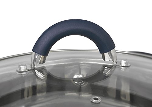 Jata Hogar BC8 Batería de Cocina, Acero Inoxidable, 24 cm, 8 Unidades