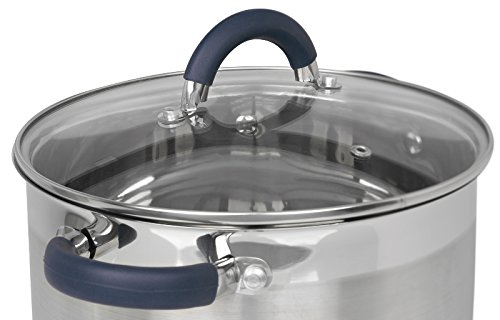 Jata Hogar BC8 Batería de Cocina, Acero Inoxidable, 24 cm, 8 Unidades