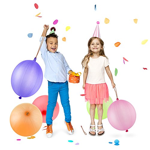 jaunty partyware Globos Perforados con ebook para Rellenos de Bolsas de Fiesta (12 ") Pack de 25 (Grande)